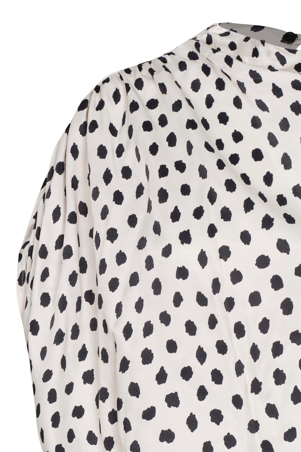 Tibet Blouse Ivory Black