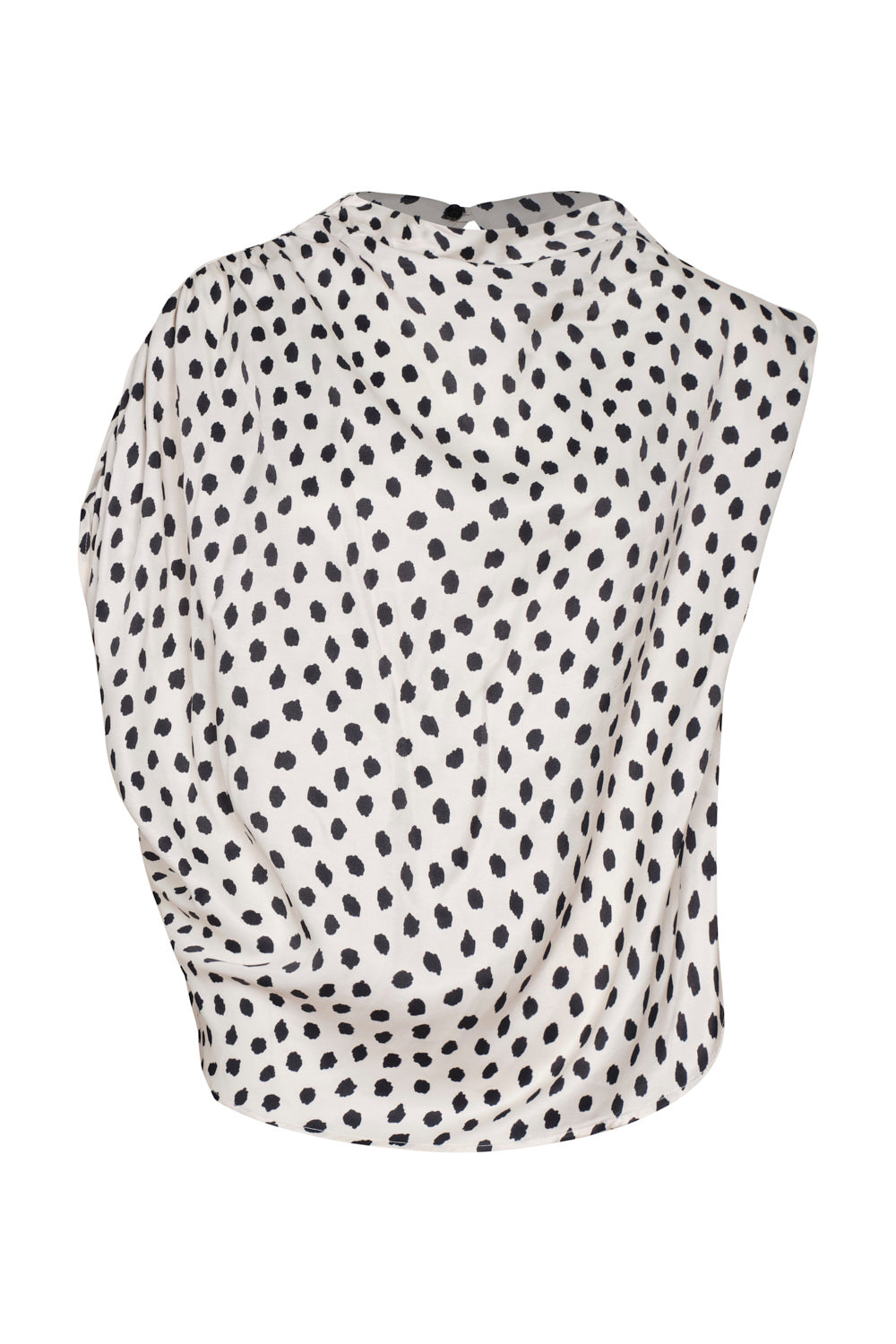 Tibet Blouse Ivory Black