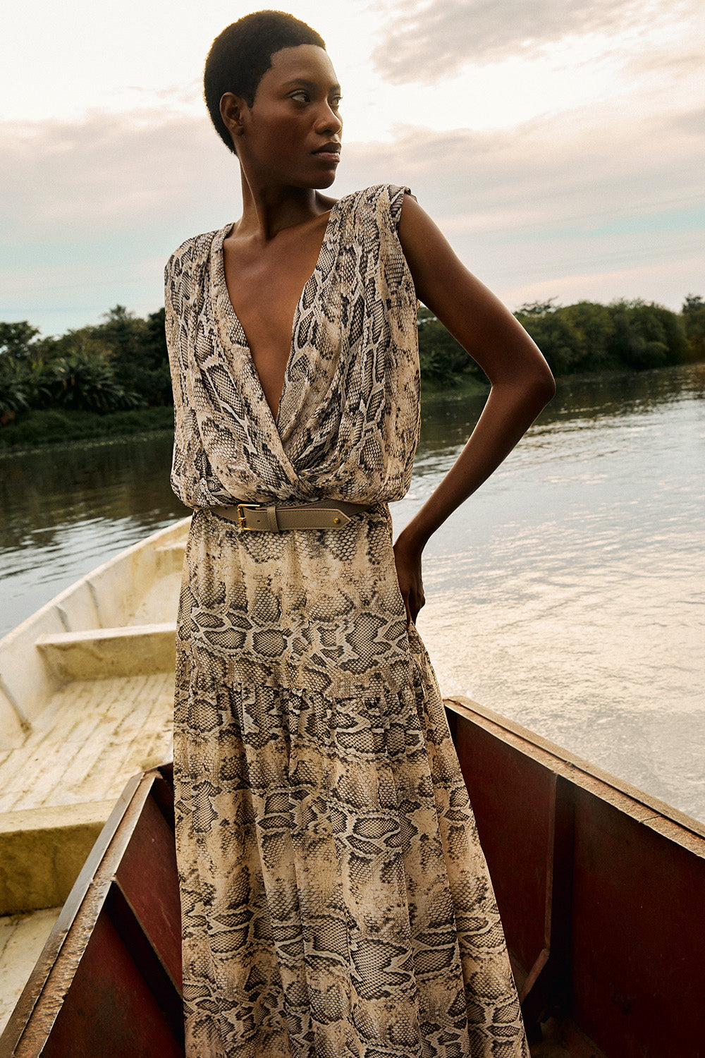Vasco Dress Animal Print