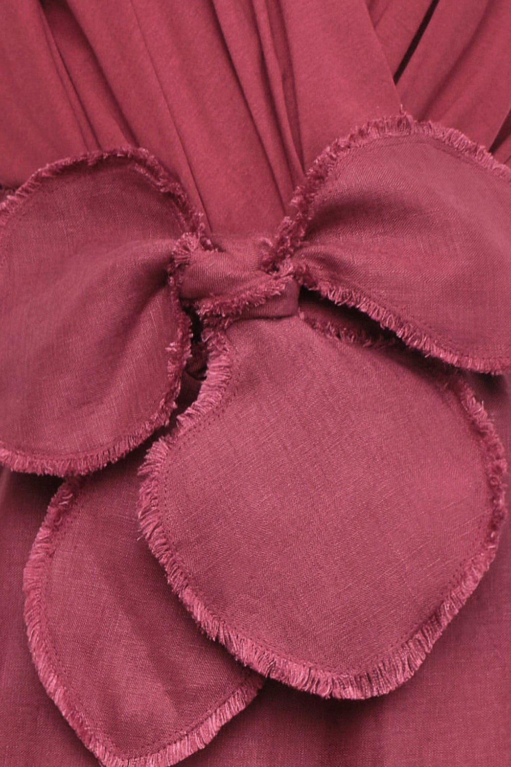 Vasco Dress Burgundy