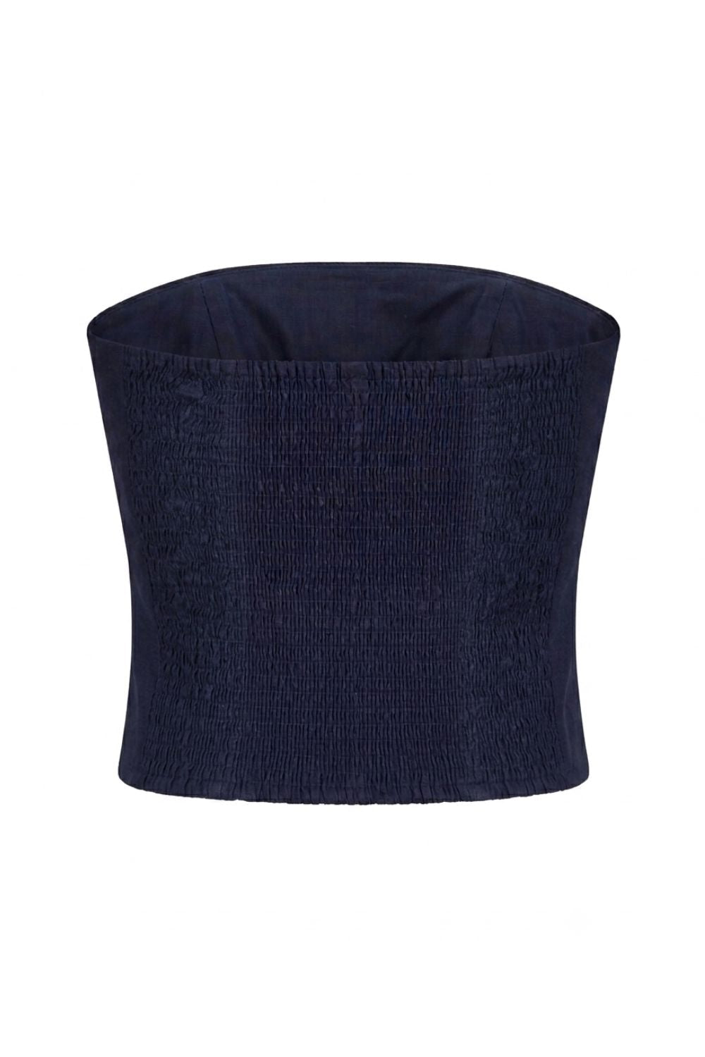 Rocio Marino Crop Top Navy Blue