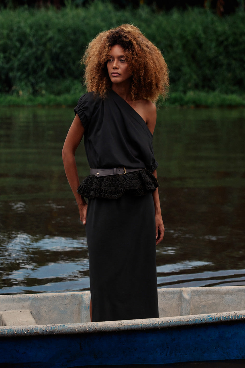 Luar Dress Black