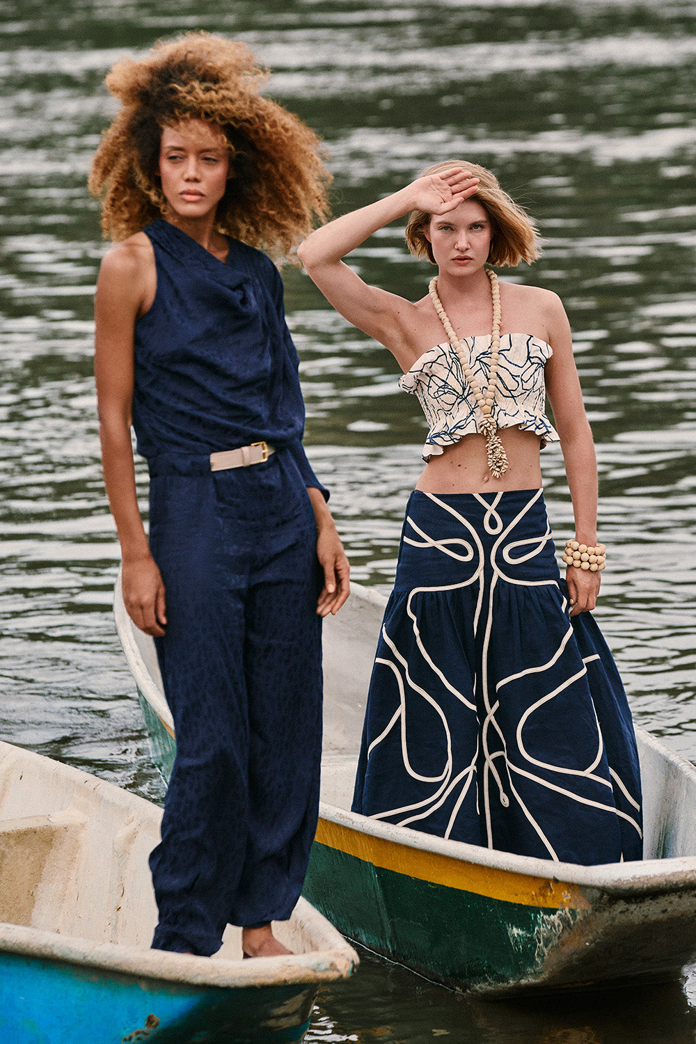 Tierra Umbria Jumpsuit Navy Blue