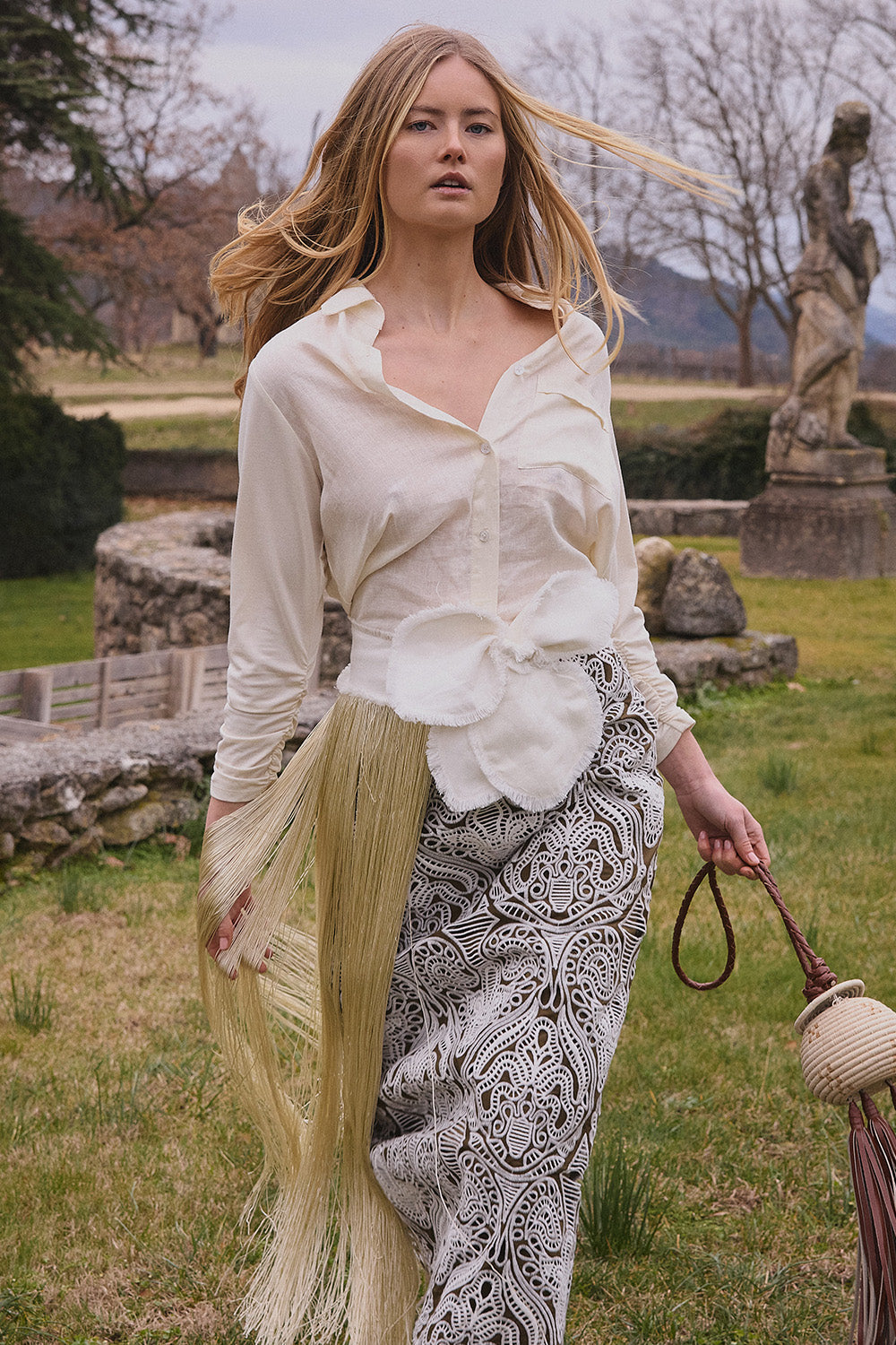 New Arabela Skirt Olive Green