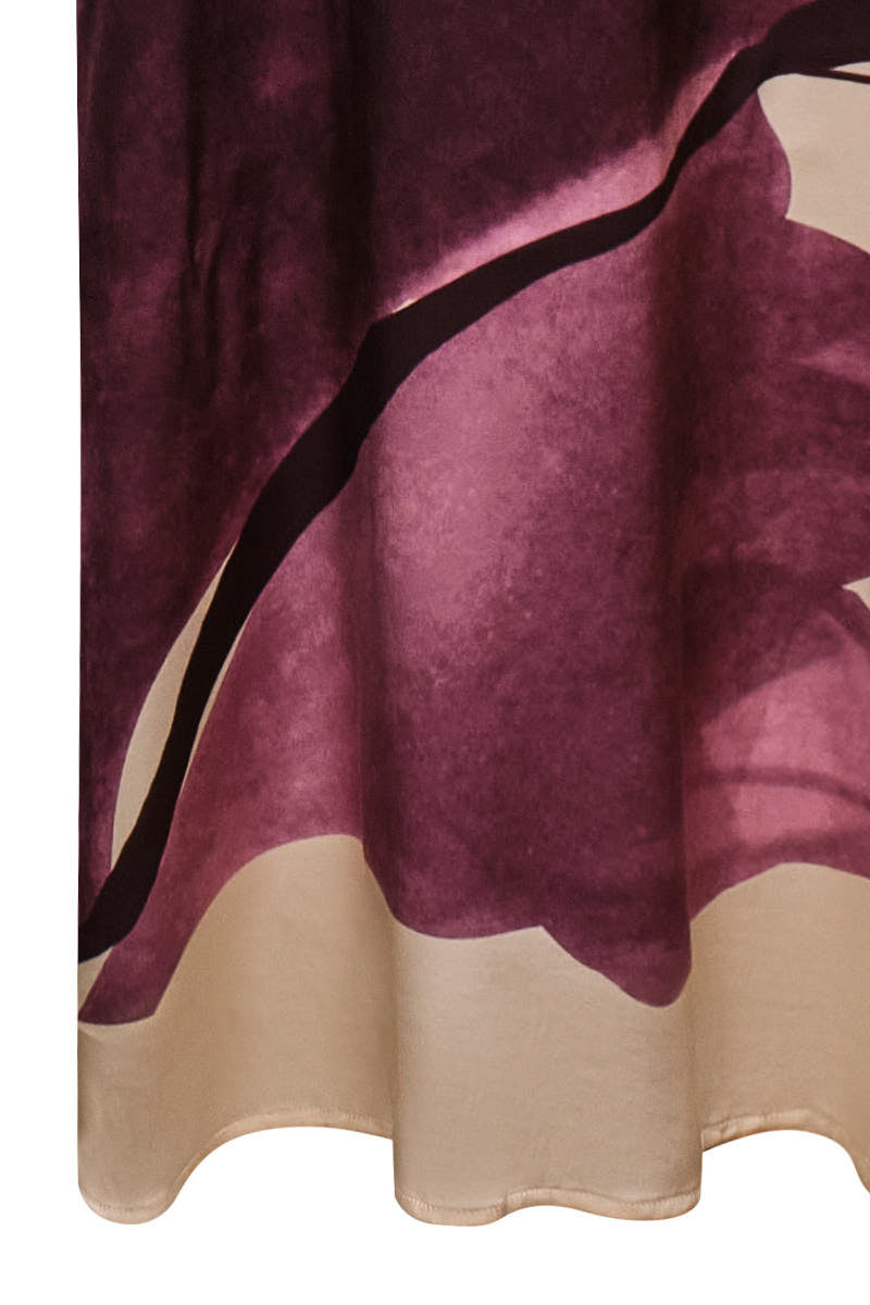 Alba Dress Dark Purple