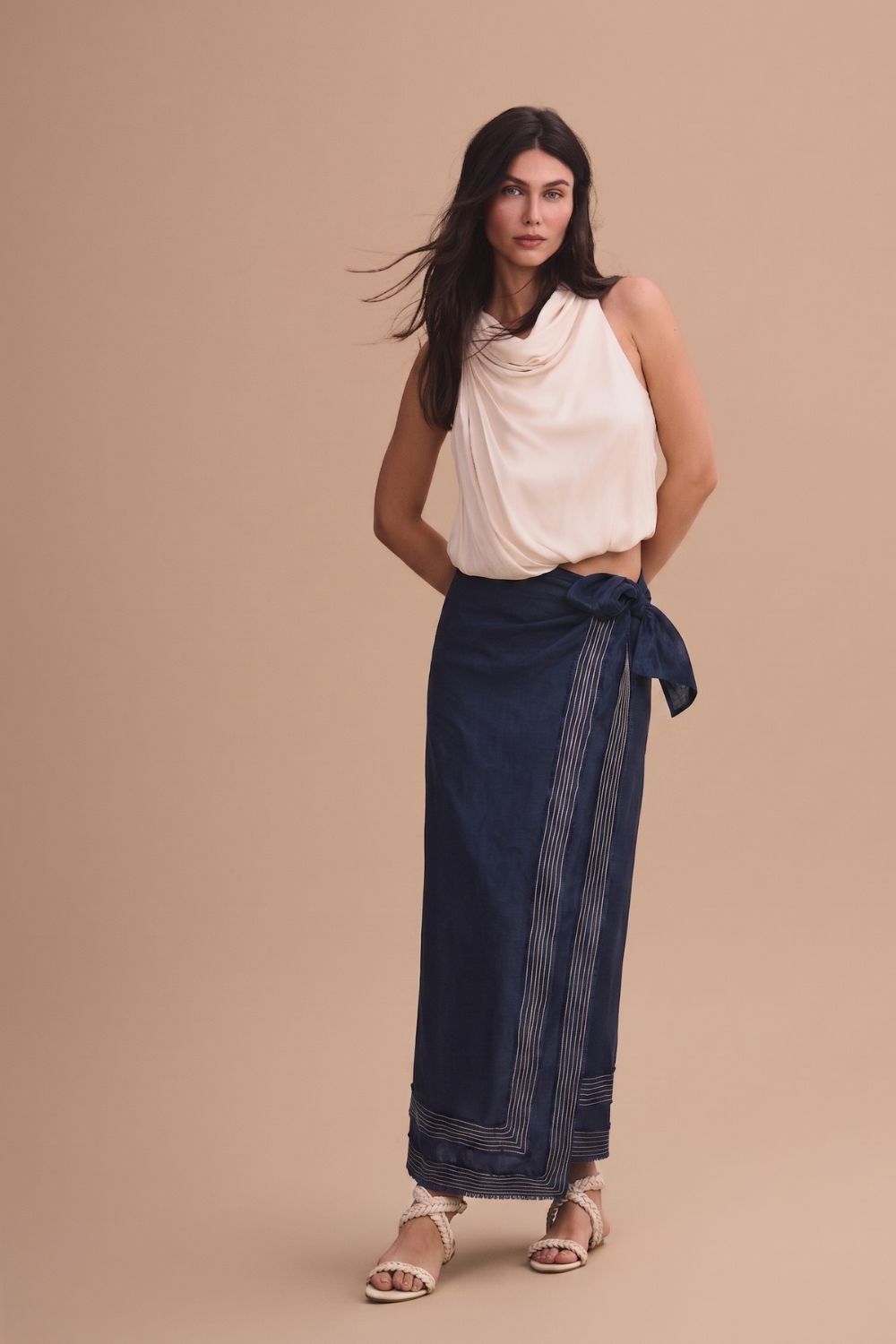 Ambar Skirt Navy Blue