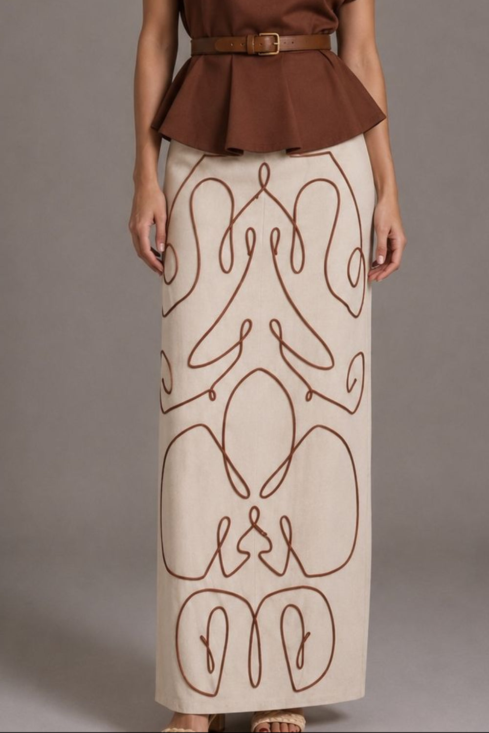 Arabela Skirt Light Beige