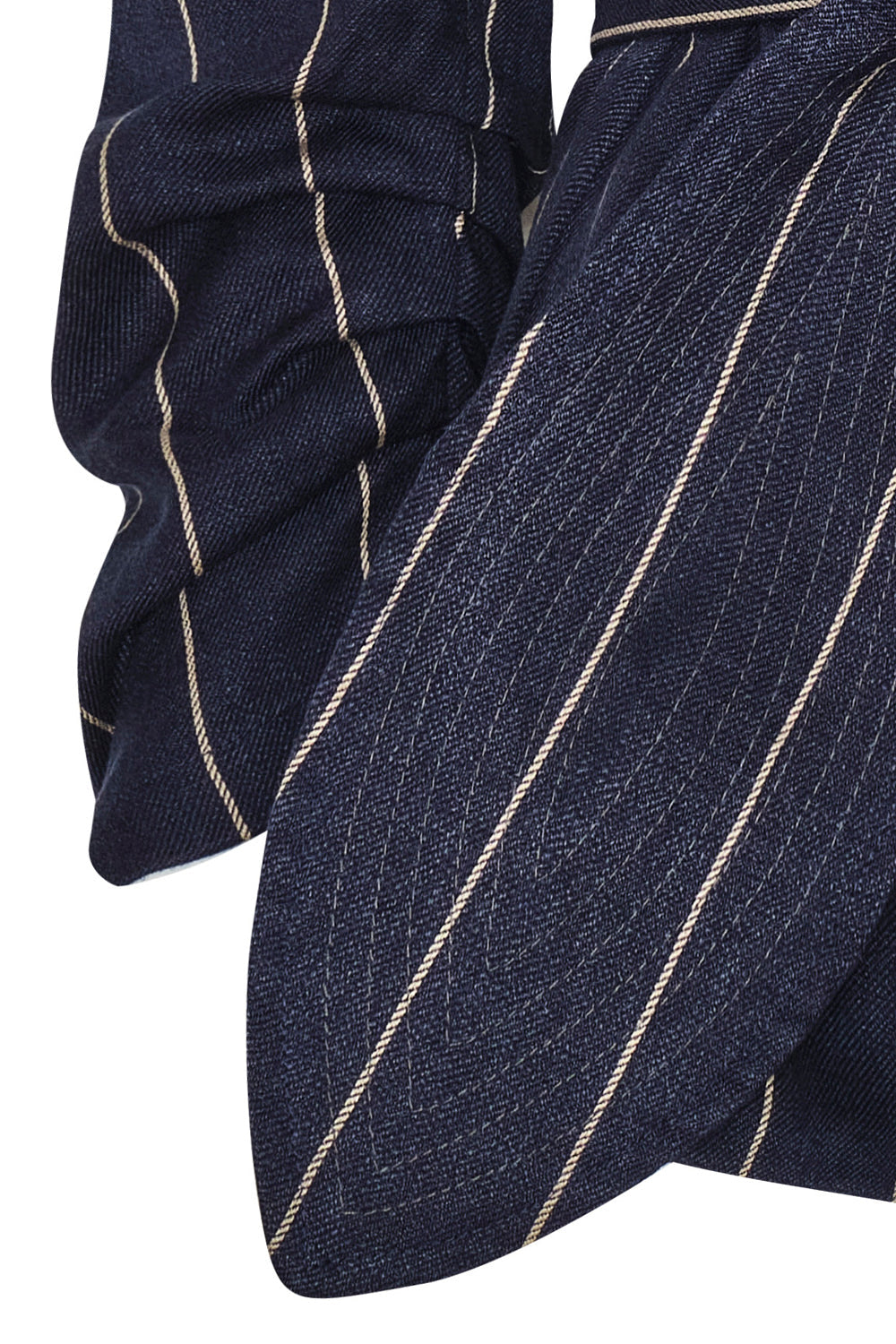 New Arrde Blazer Navy Blue Stripes