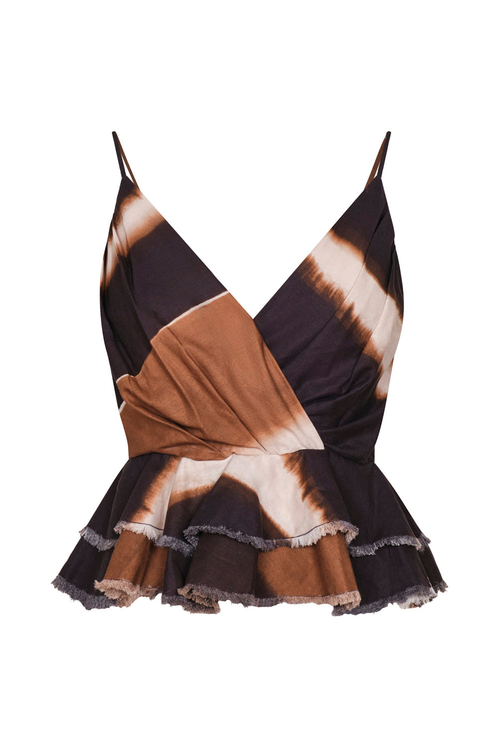 Sumatra Blouse Natural Terracotta