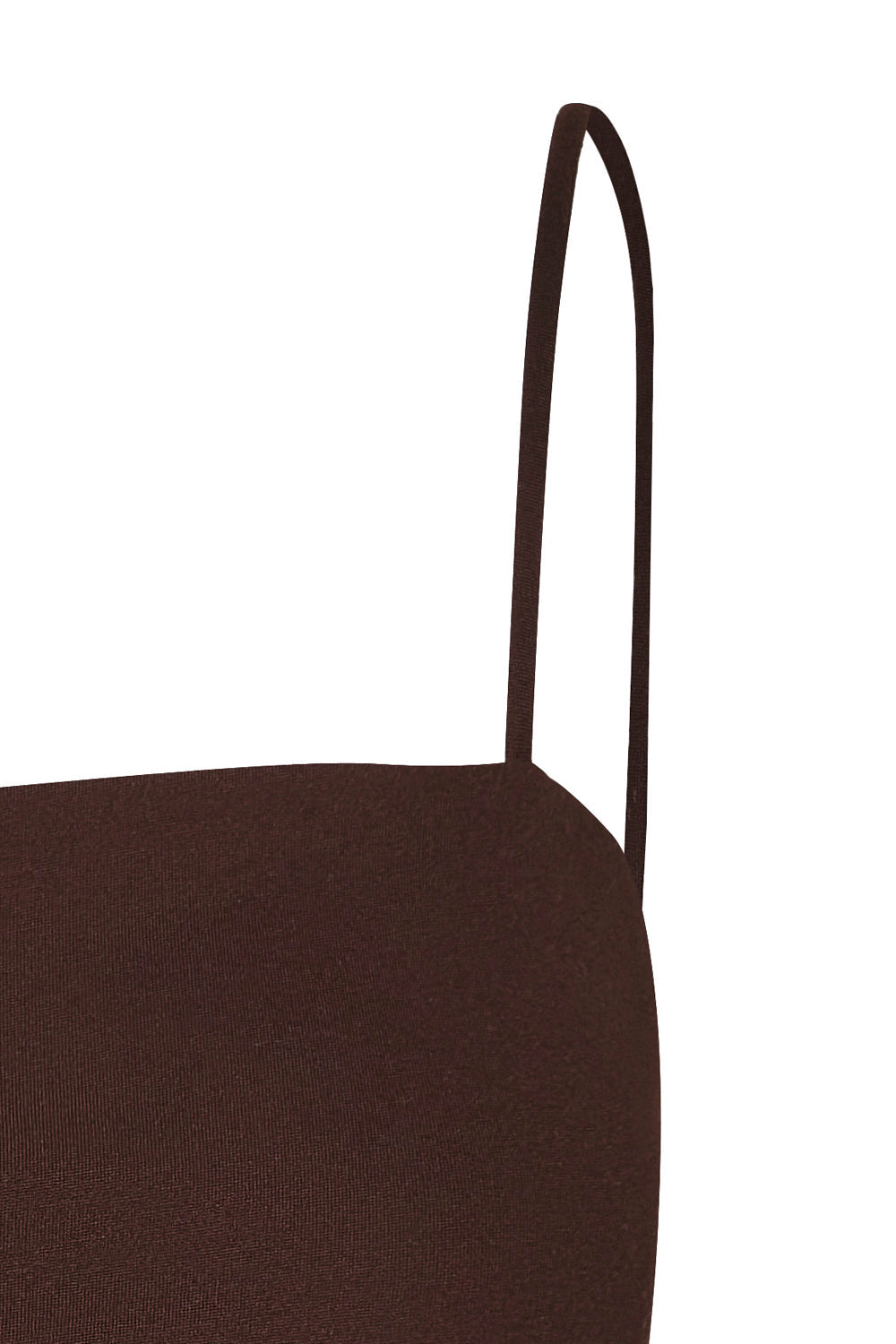 Alba Crop Top Brown