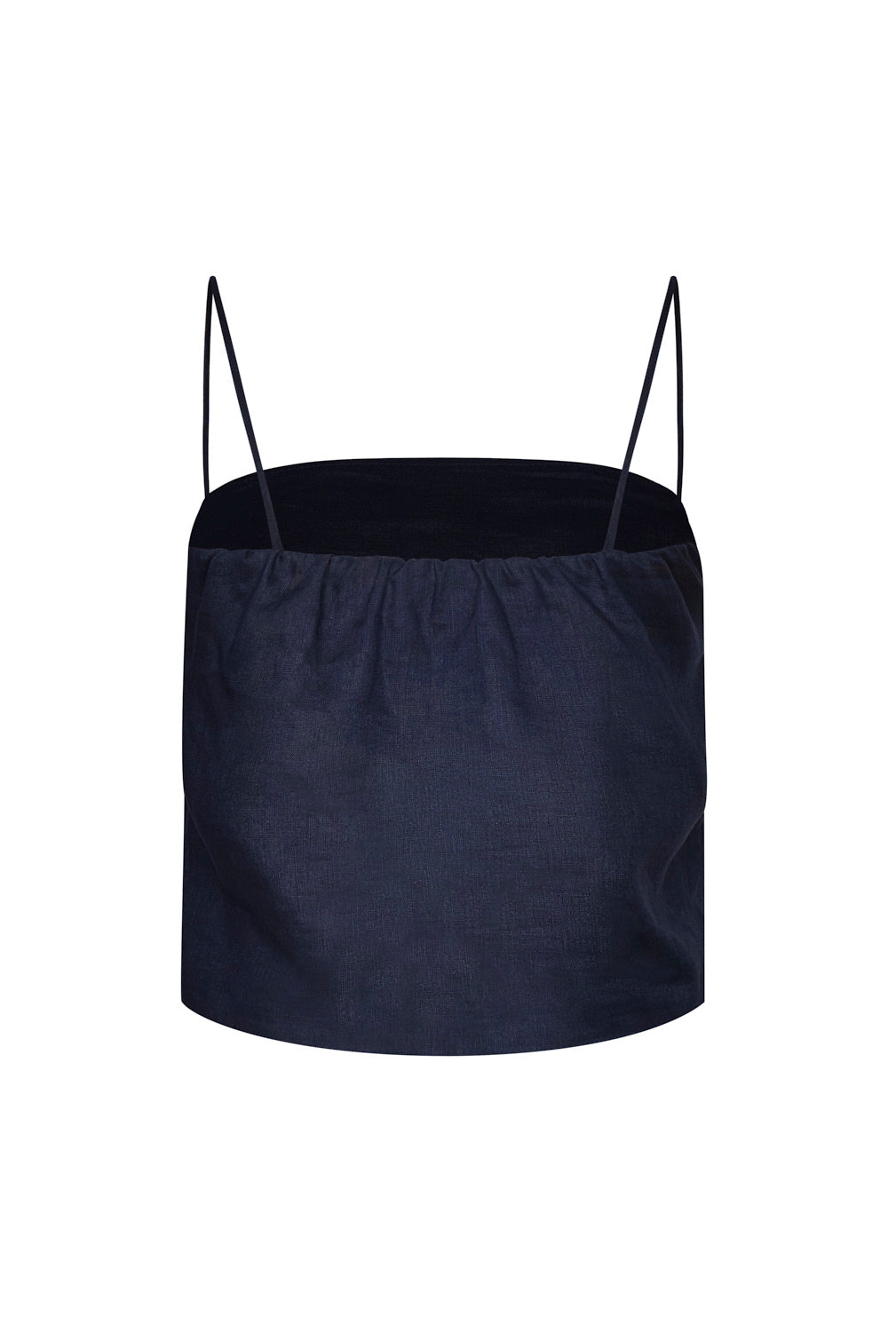 Eter Crop Top Navy Blue