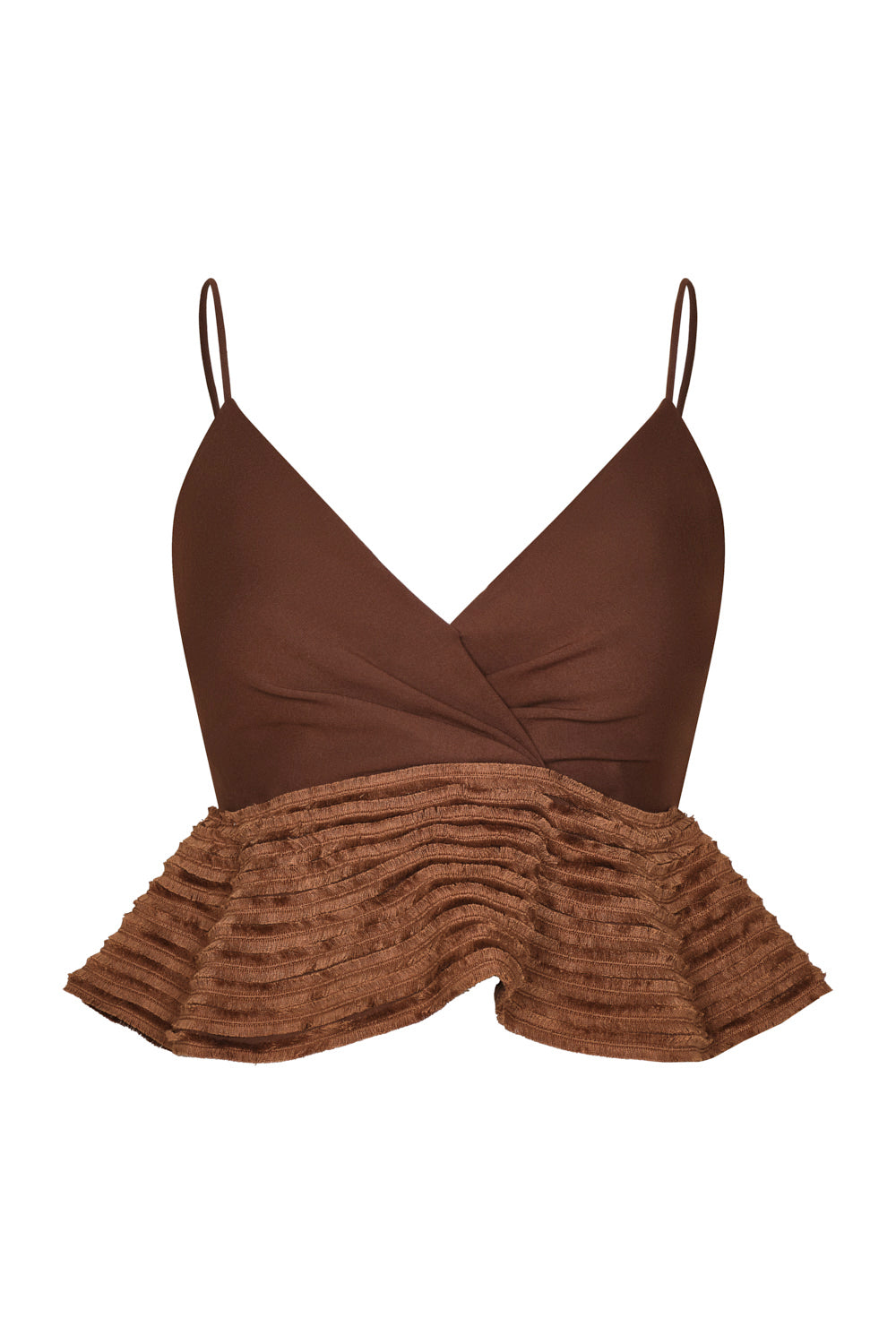 Bora Crop Top Chocolate