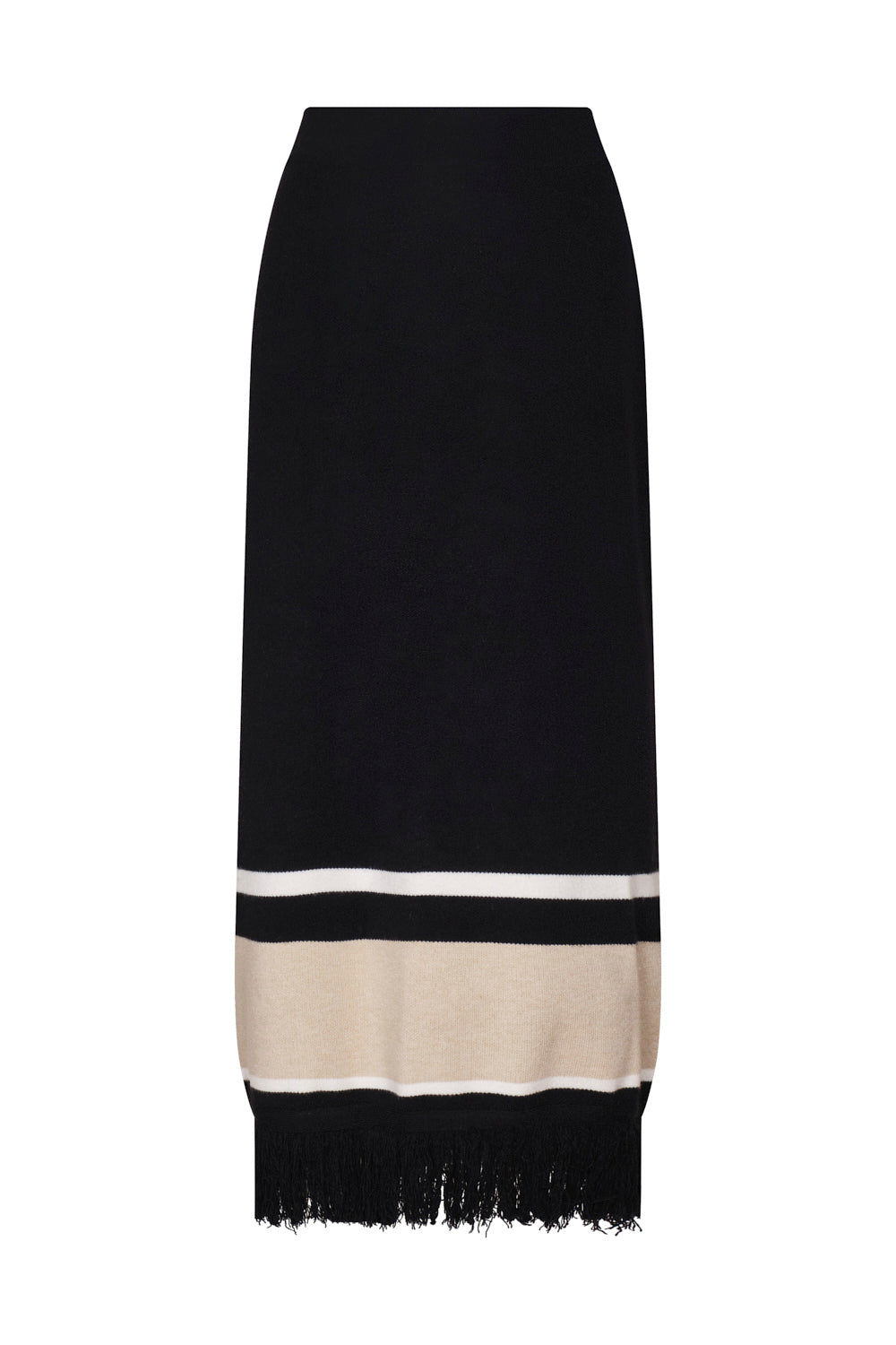Vesta Skirt Ivory Black