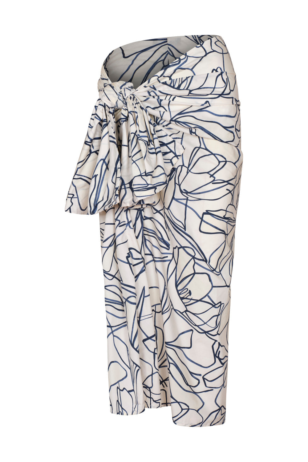 Isola Skirt Ivory Navy