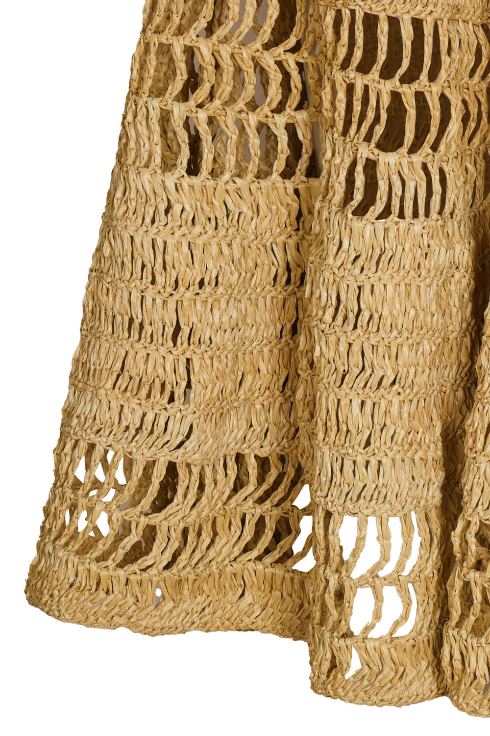 Macondo Skirt Natural Raffia