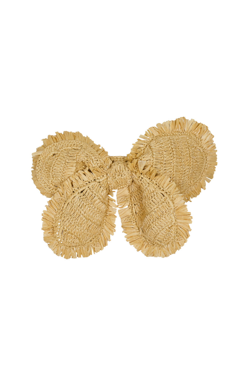 Orquidea Mia Belt Cream Raffia