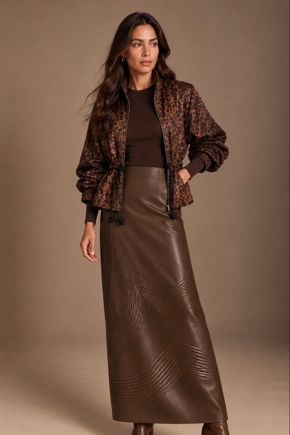 Castelo Skirt Brown