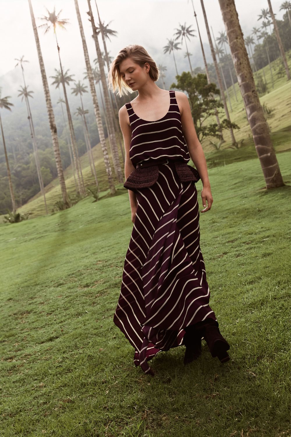 Cocora Skirt Dark Purple