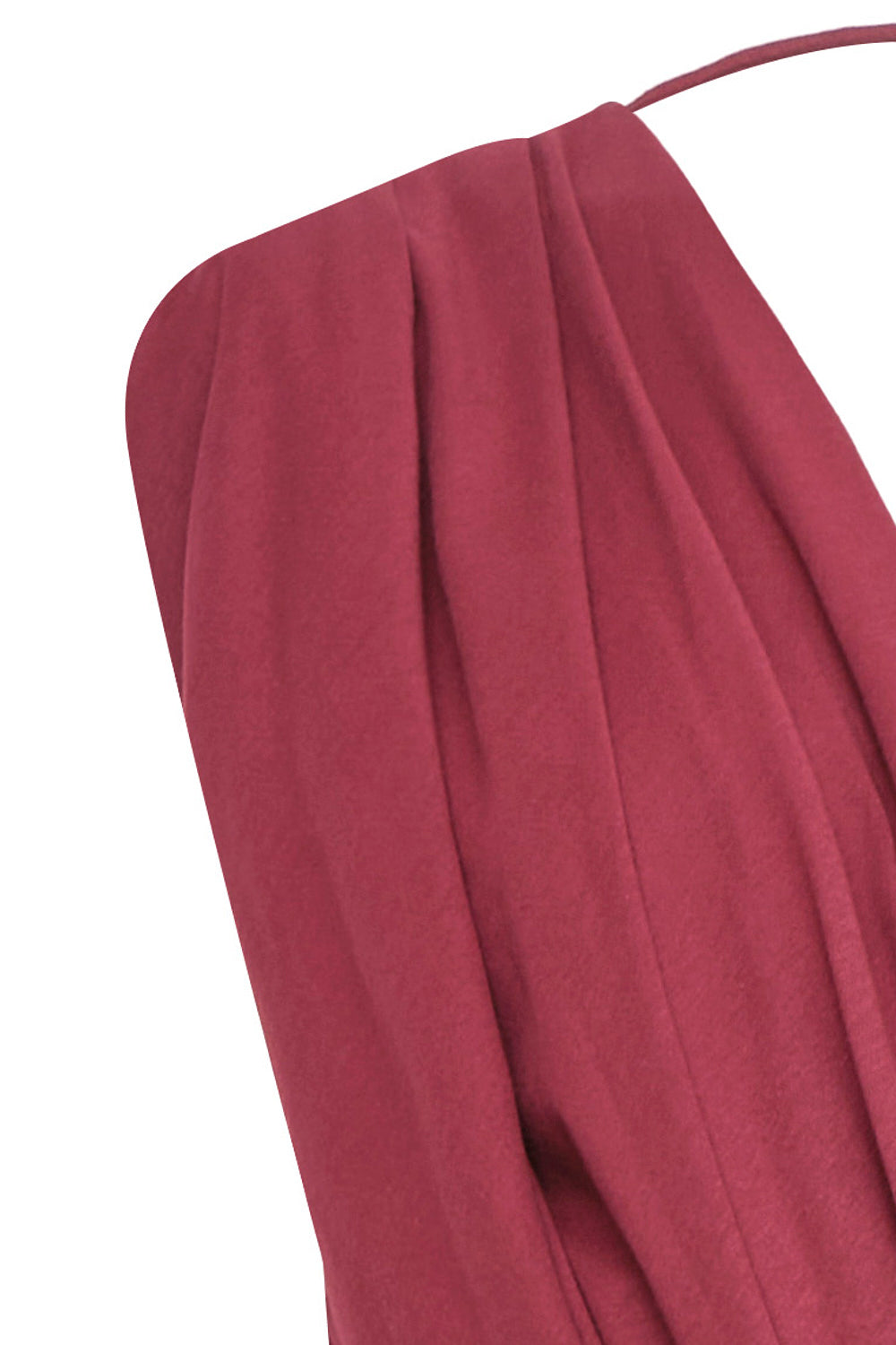 Vasco Dress Burgundy
