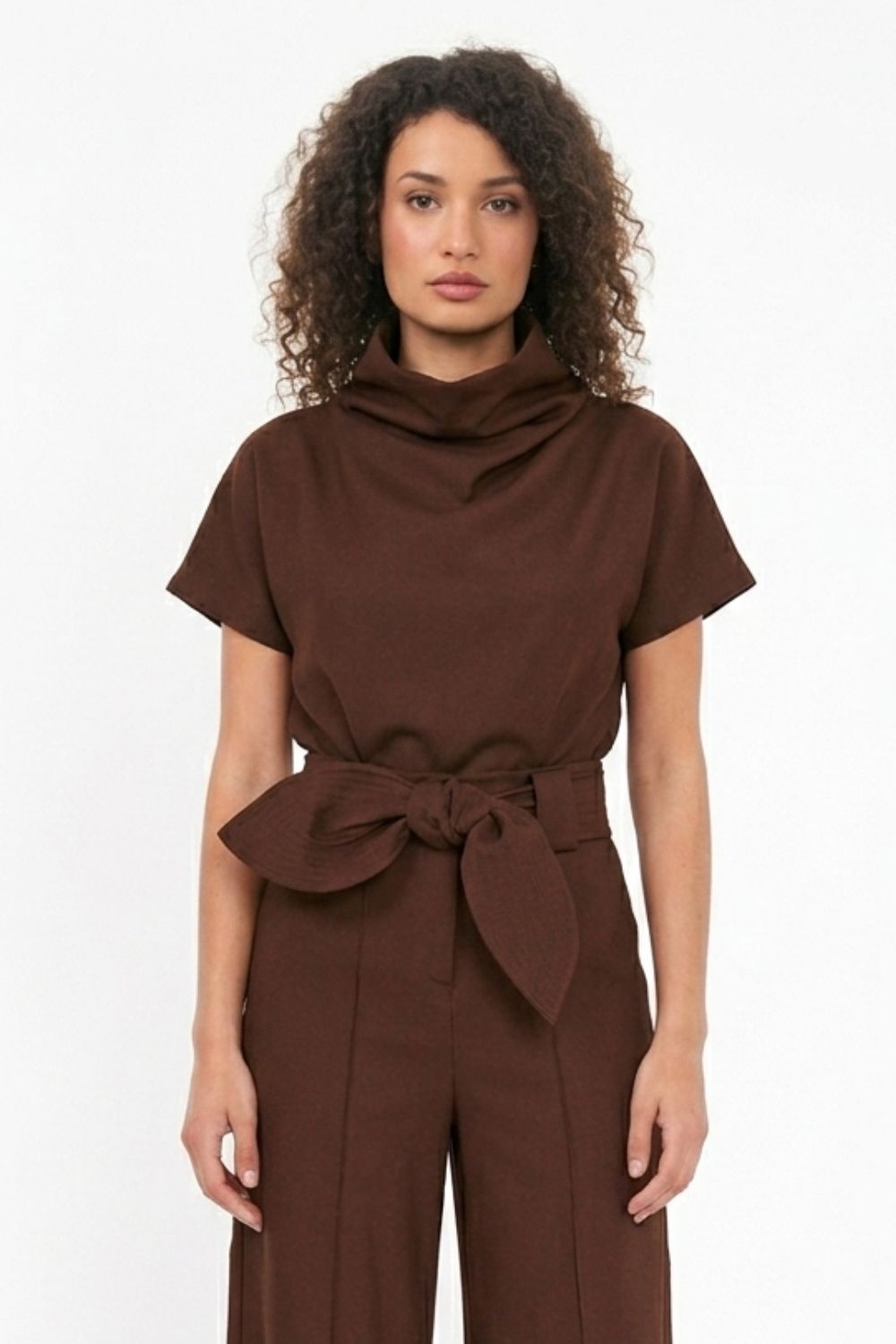 Arden Blouse Brown