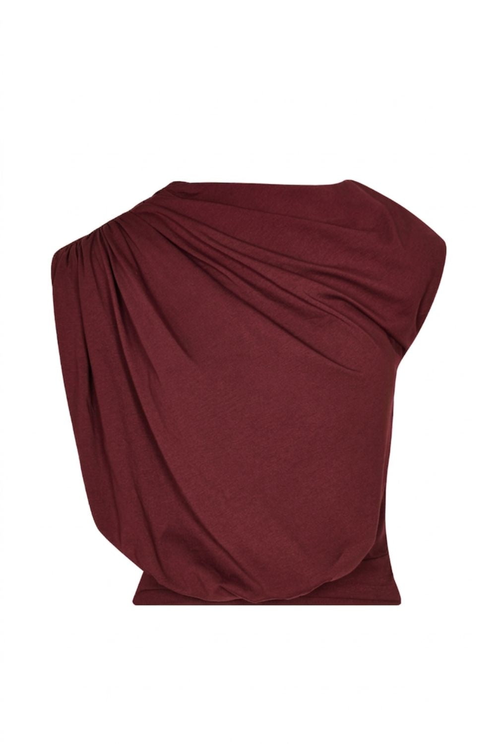 Aura de Jade Blouse Burgundy