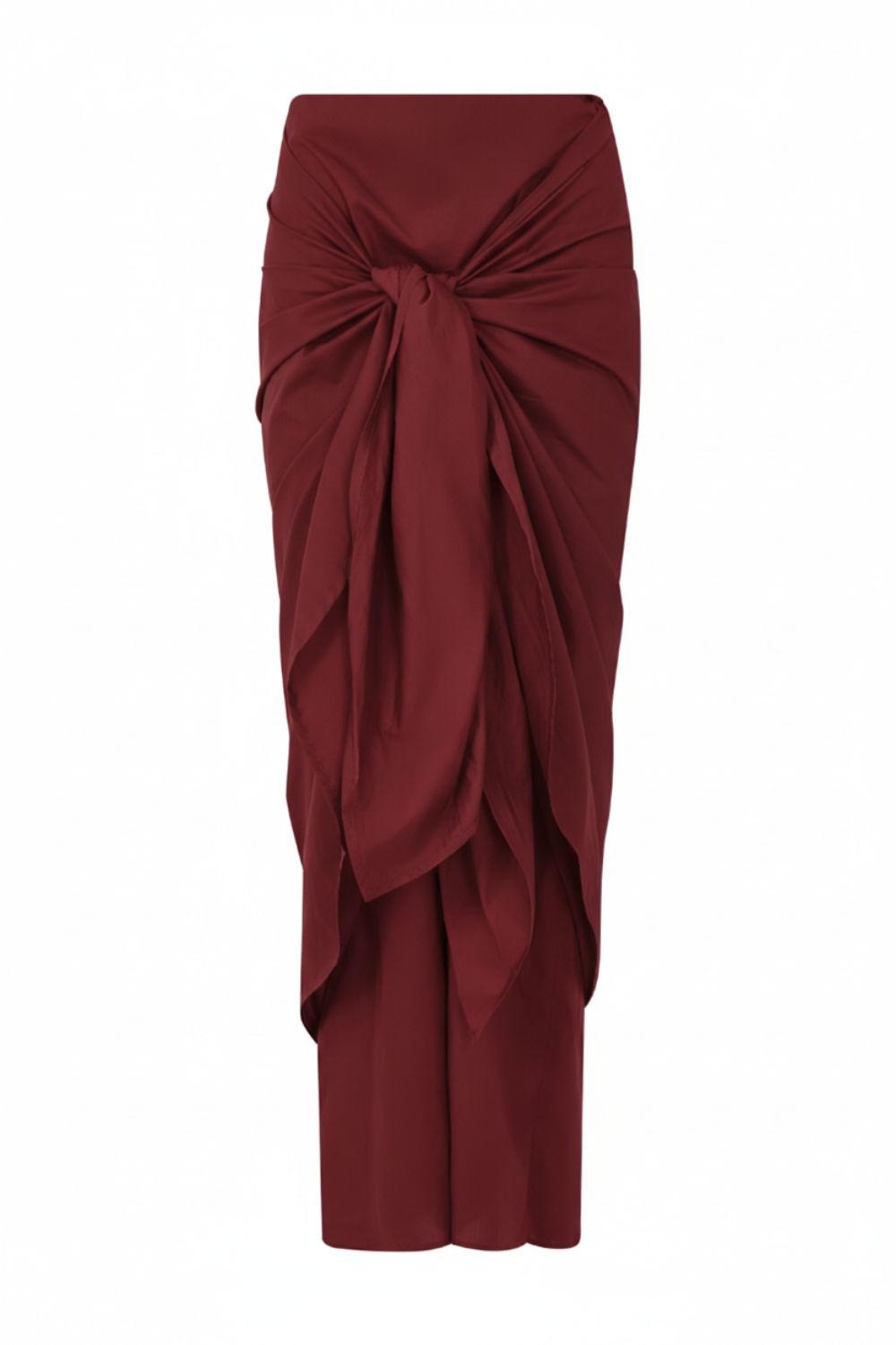 Sky Kowloon Burgundy Skirt