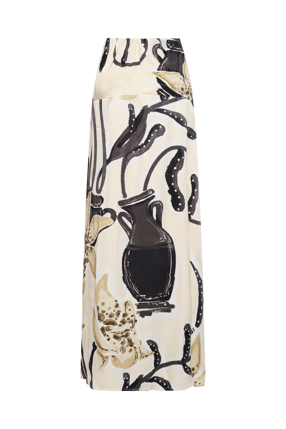 Solene Skirt Ivory Black