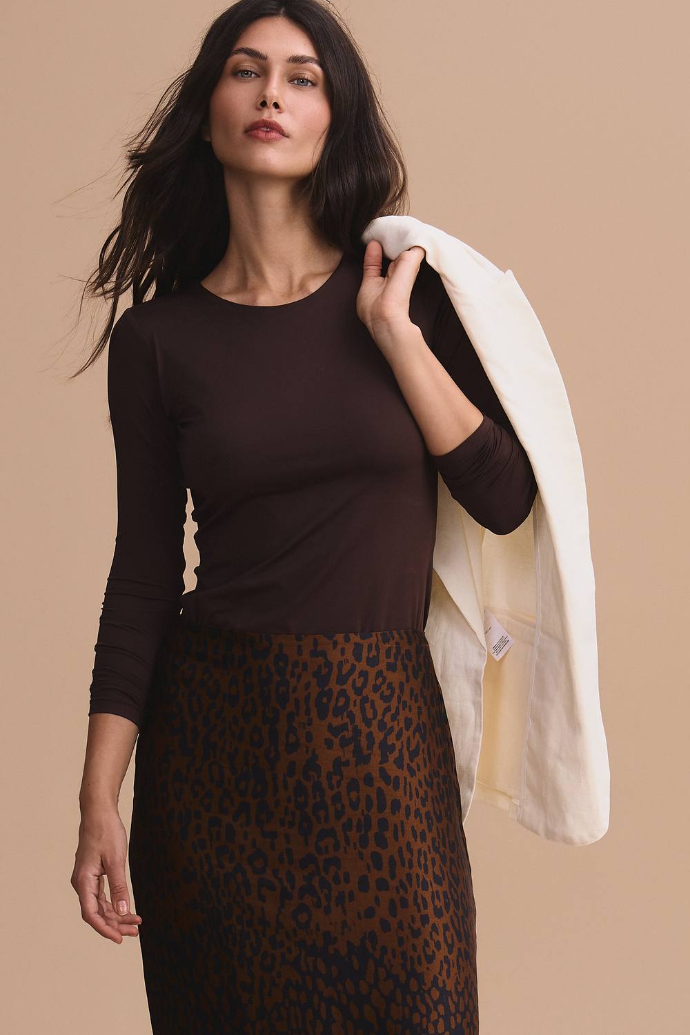 Hana Blouse Brown