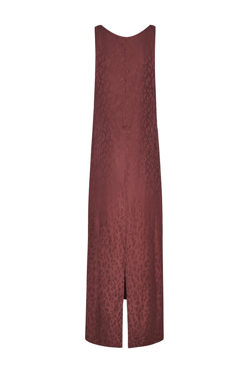 Hojarasca Dress Burgundy