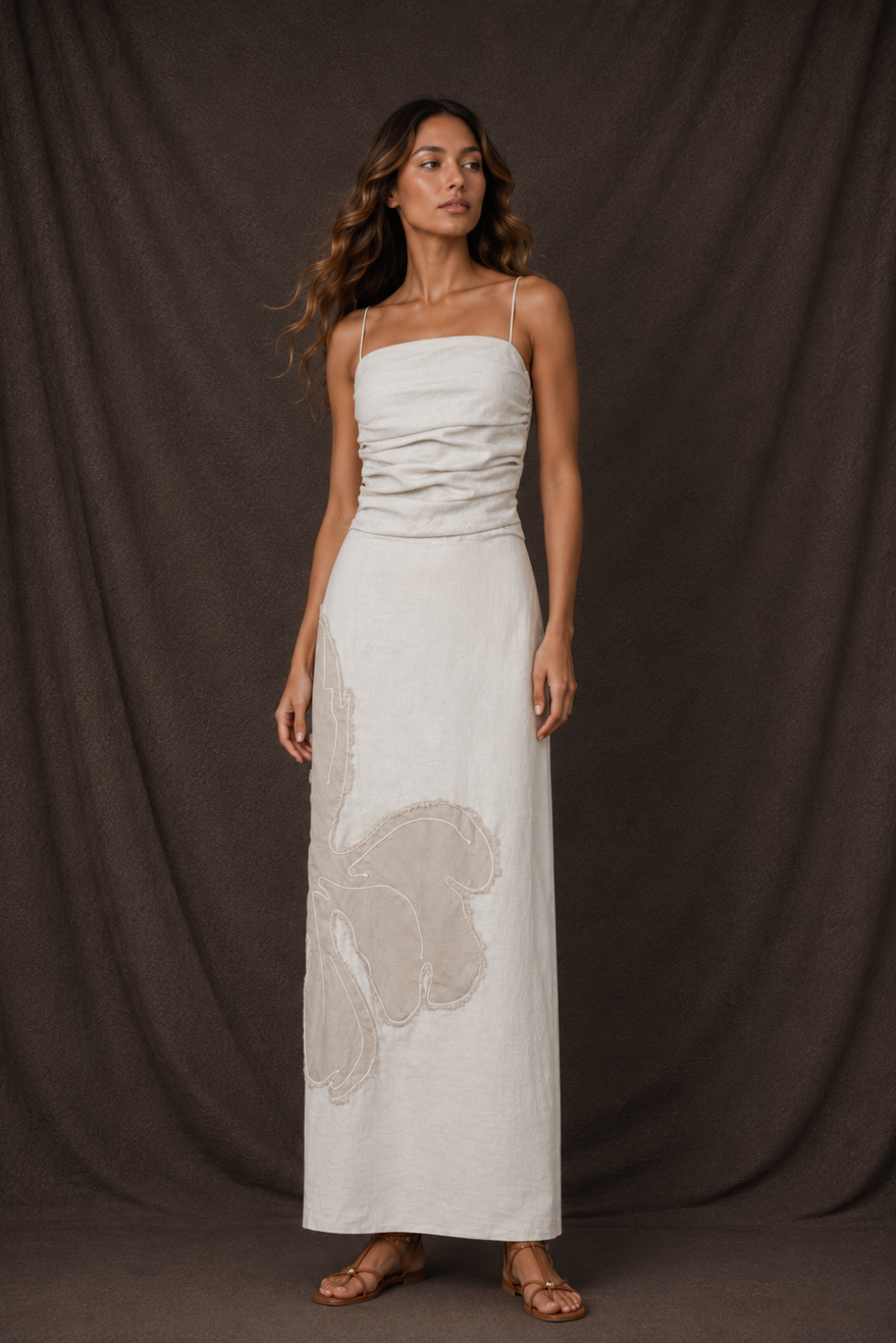 Zafira Dress Light Beige
