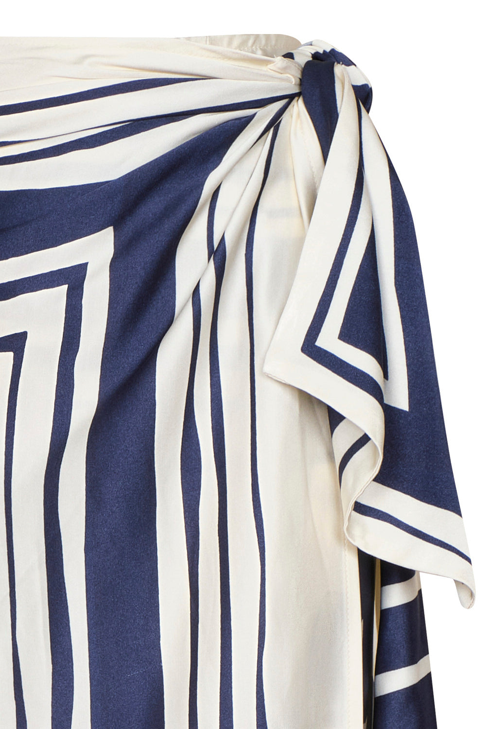 Luciana Skirt Ivory Navy