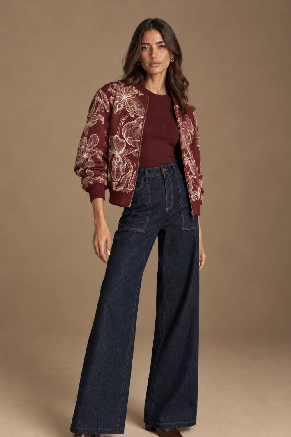 Monta Jade Blue Jeans Dark