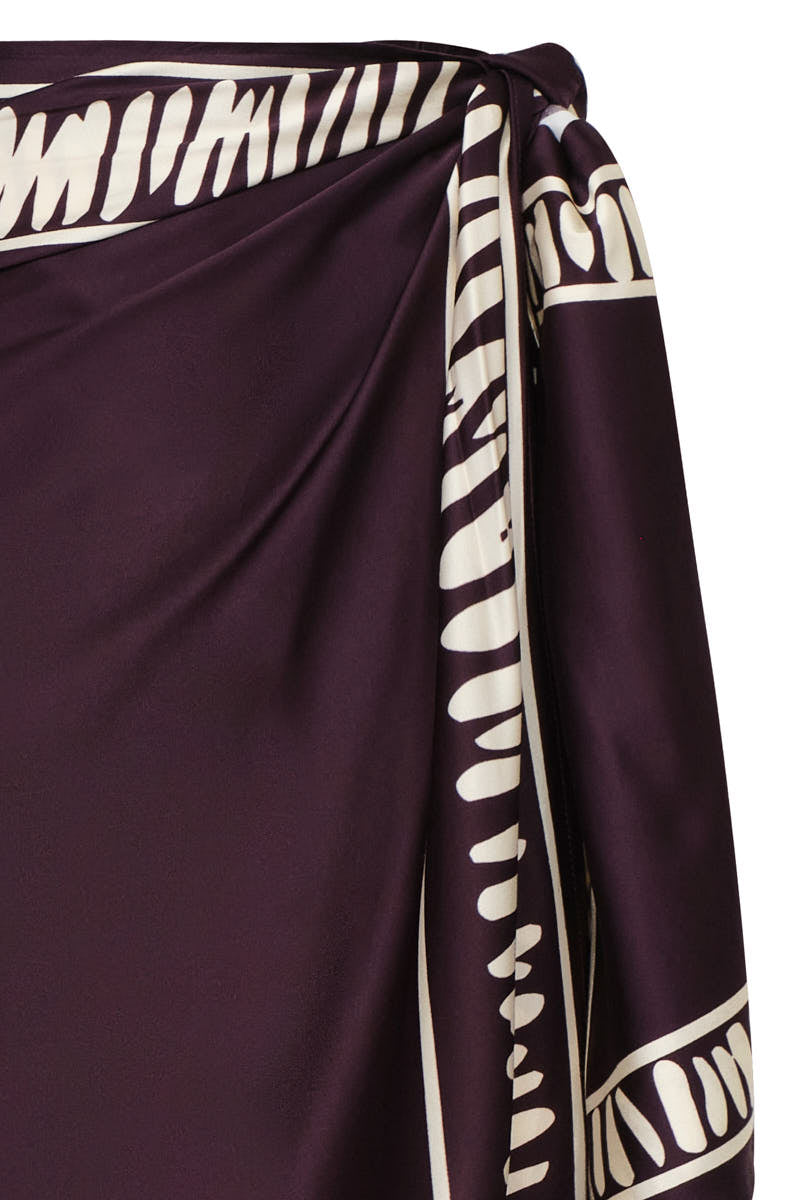 Montecarlo Skirt Dark Purple