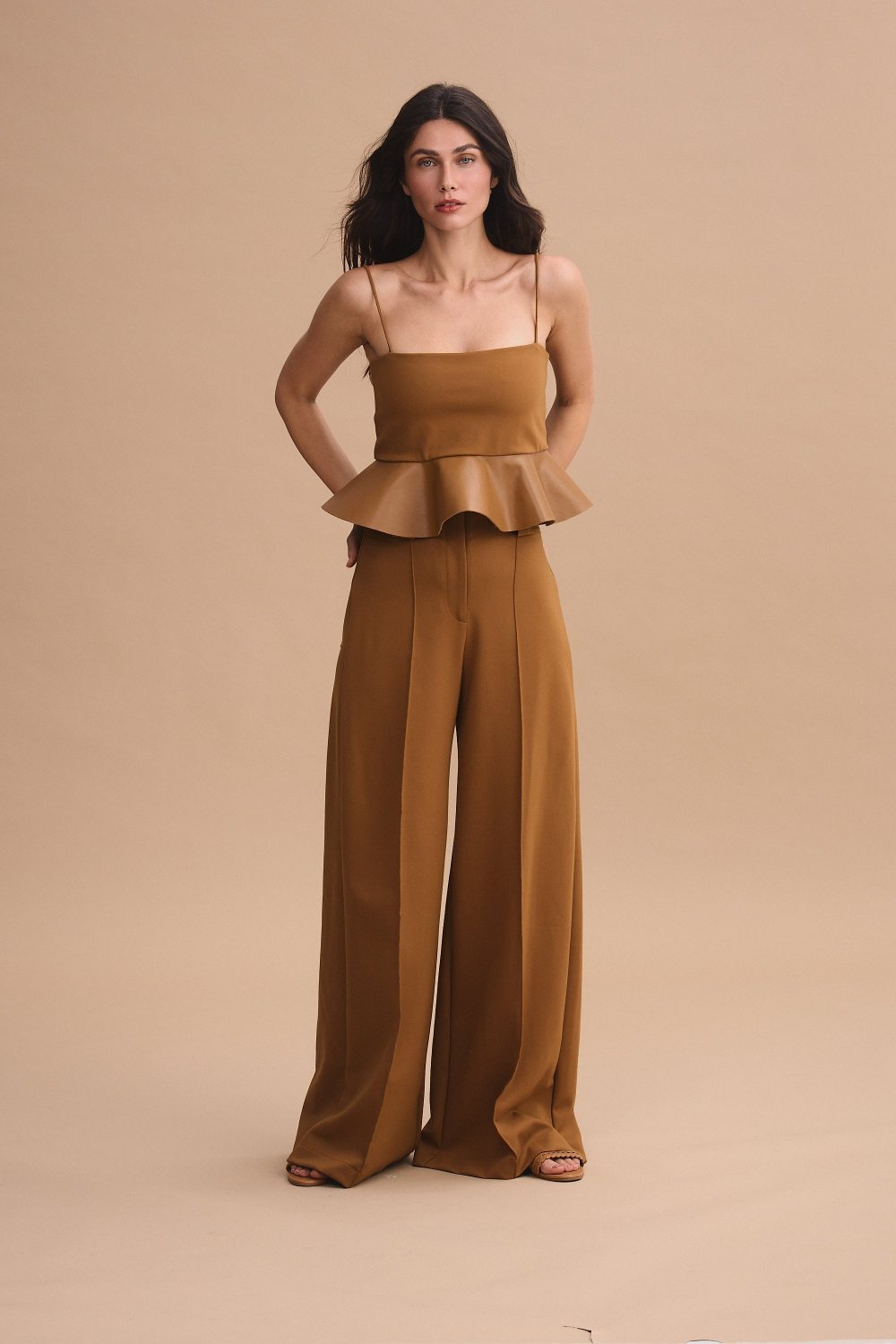 New Paulette Pants Tobacco