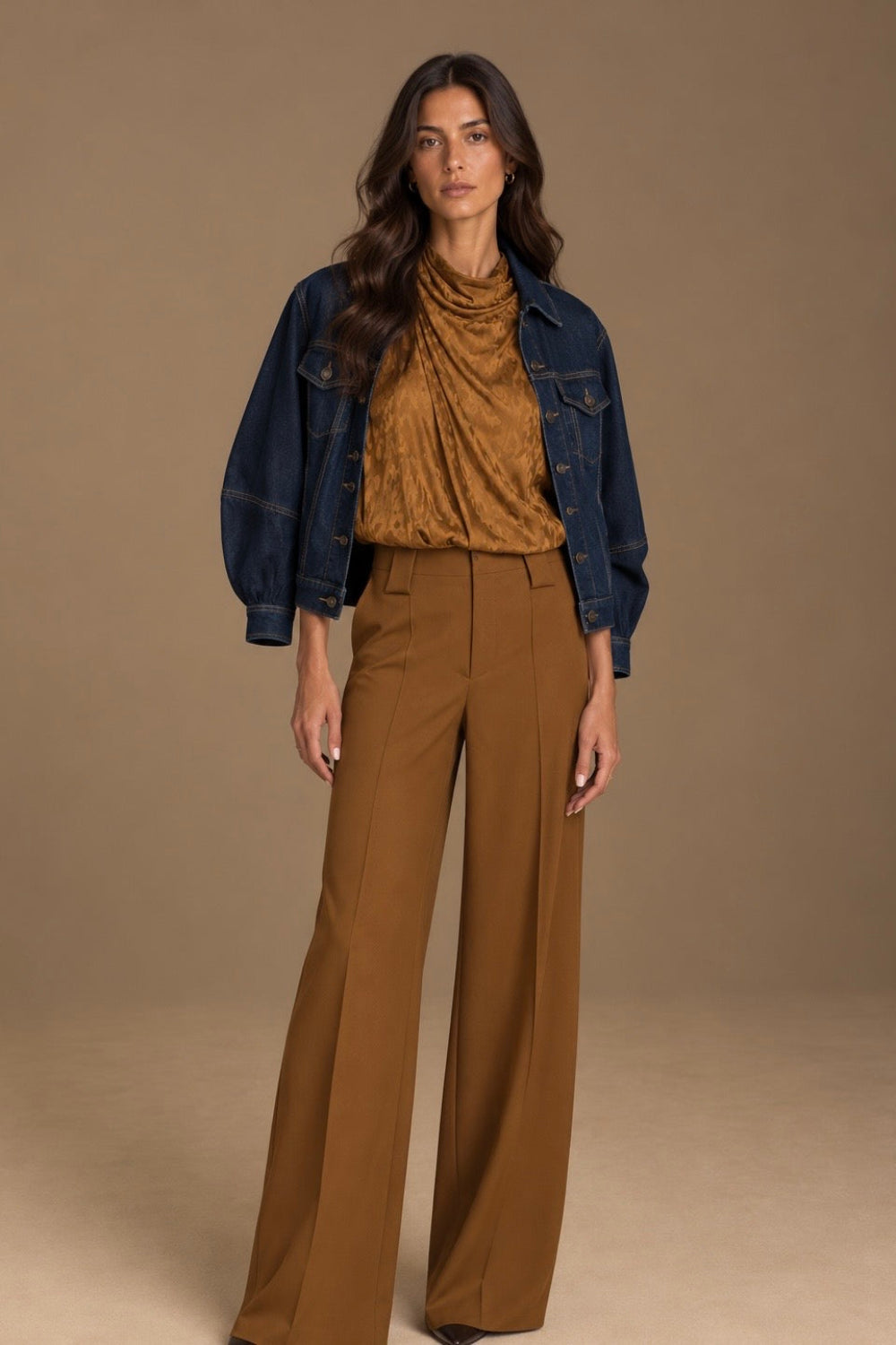 New Paulette Pants Tobacco