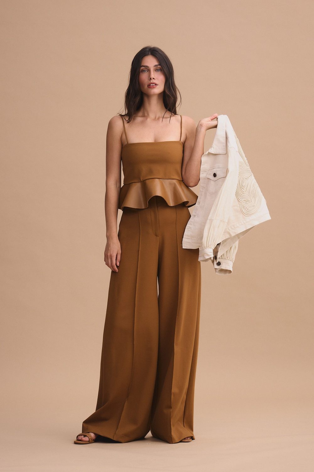 New Paulette Pants Tobacco