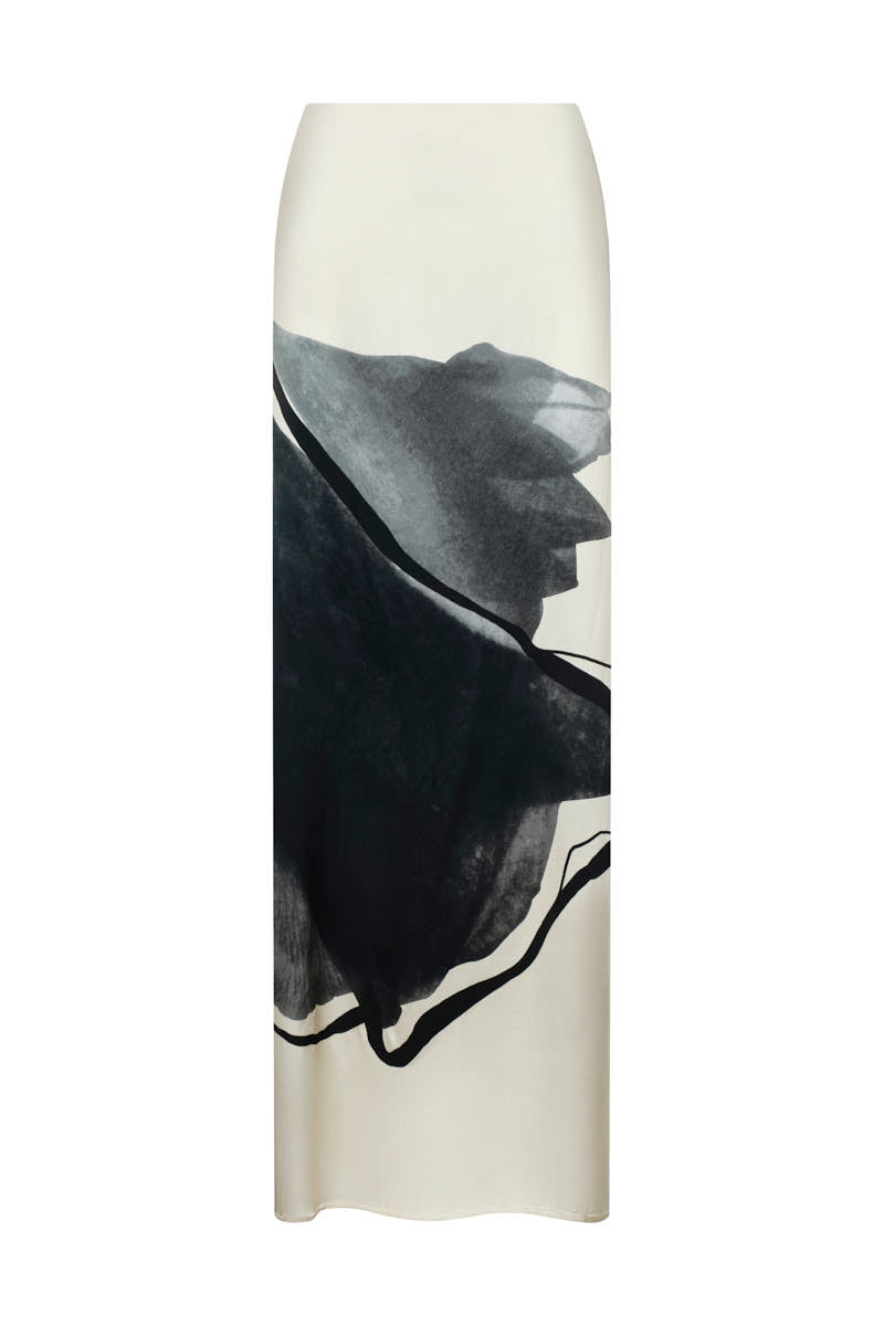 Luna de Cocora Skirt Ivory Black