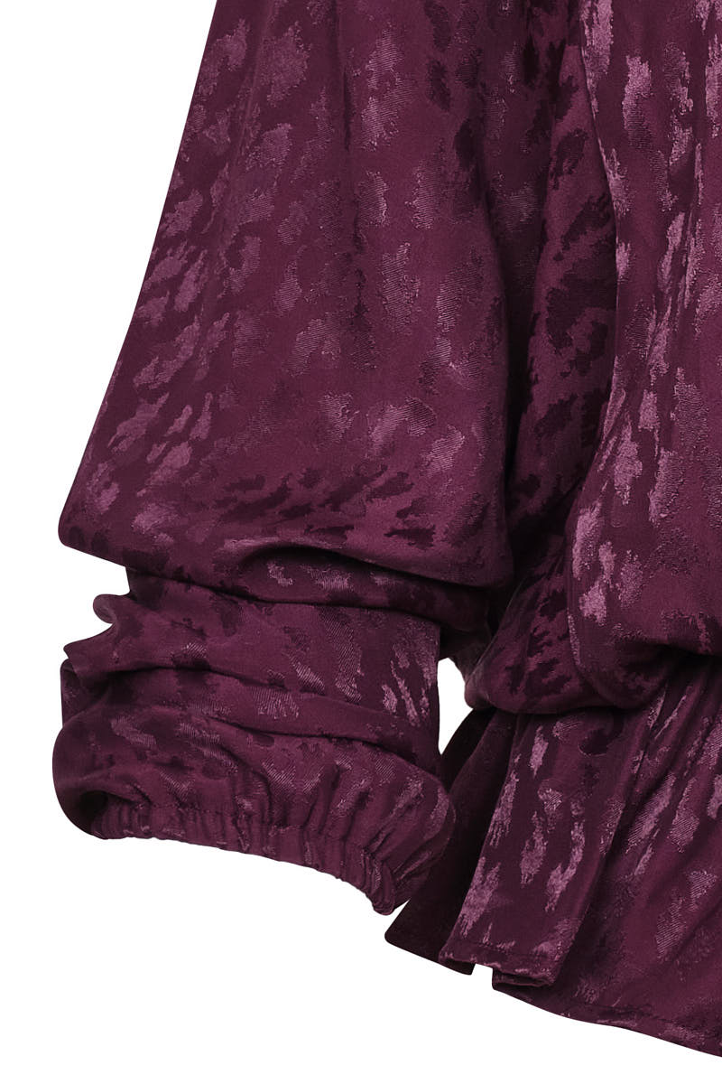 Salento Mio Blouse Dark Purple