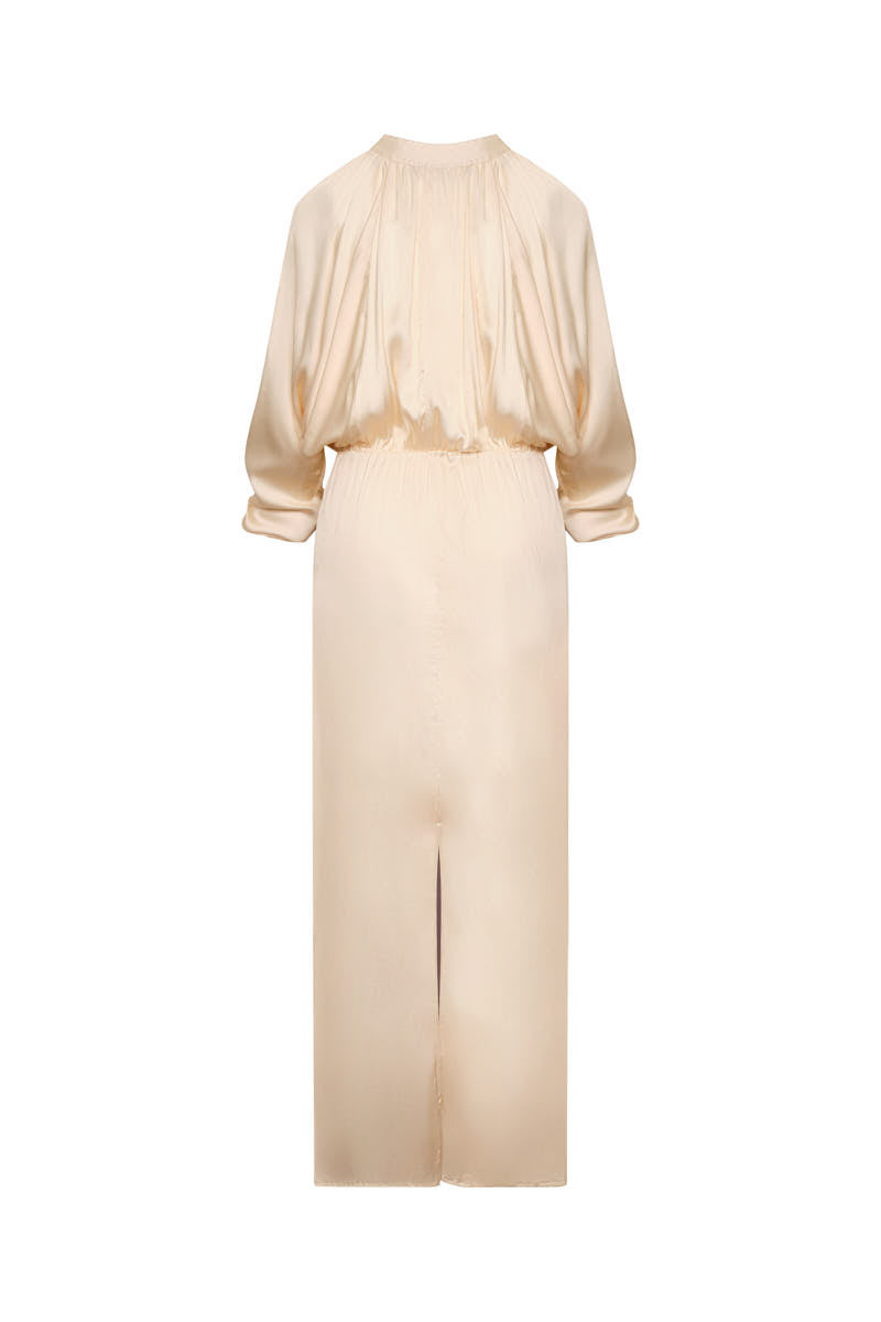 Orquidea Salvaje Dress Ivory Black