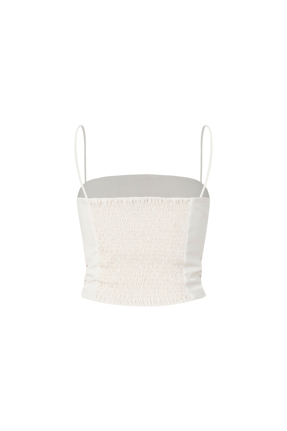 Pearl Crop Top Natural