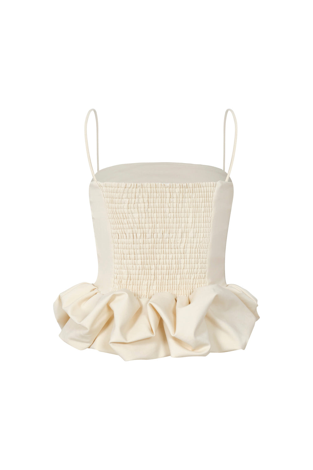 New Maia Vanilla Crop Top