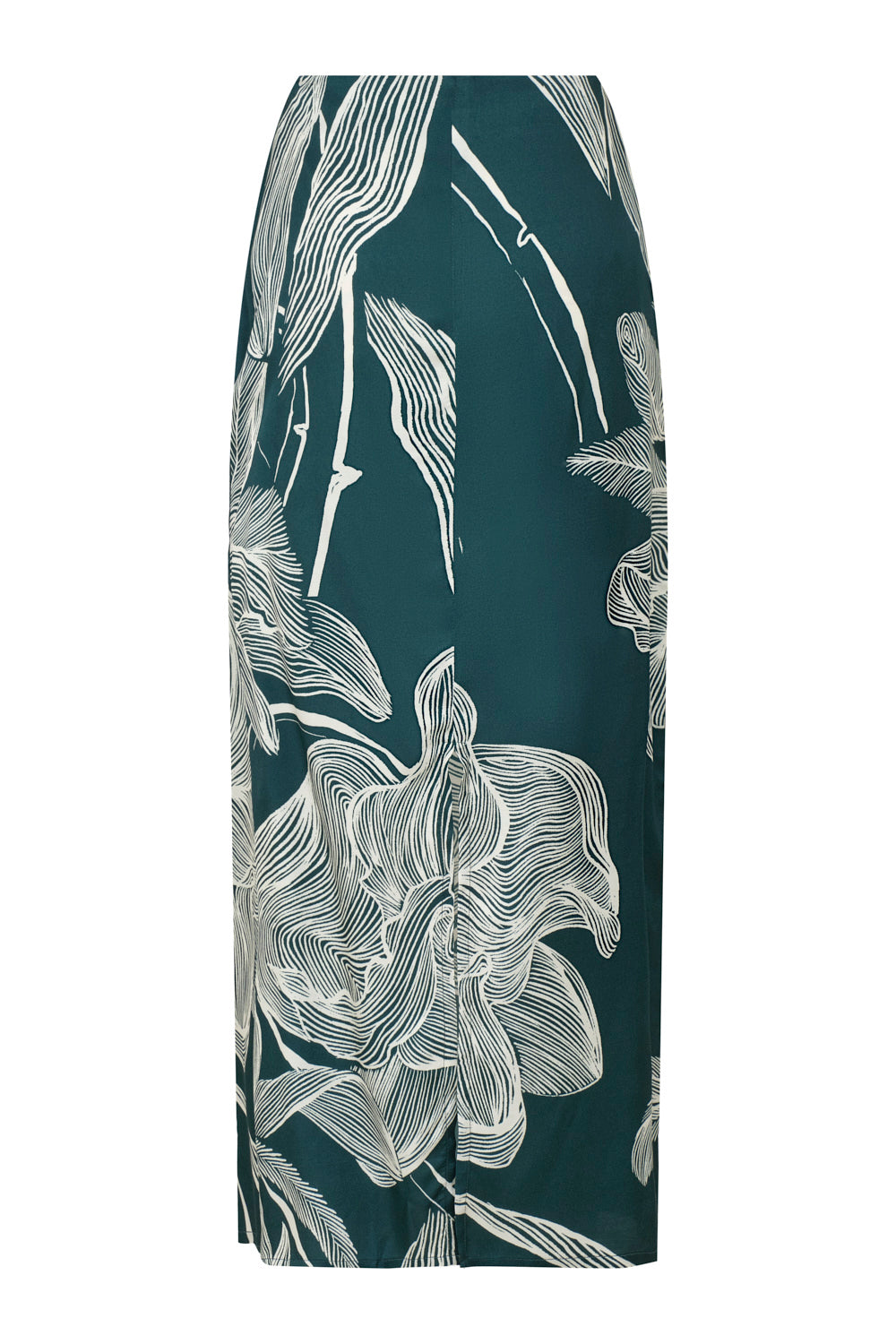 New Arabela Green Ivory Skirt