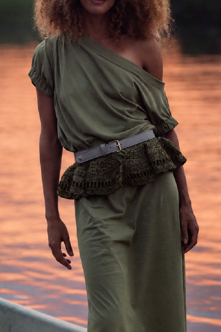 Realismo Magico Belt Olive Green