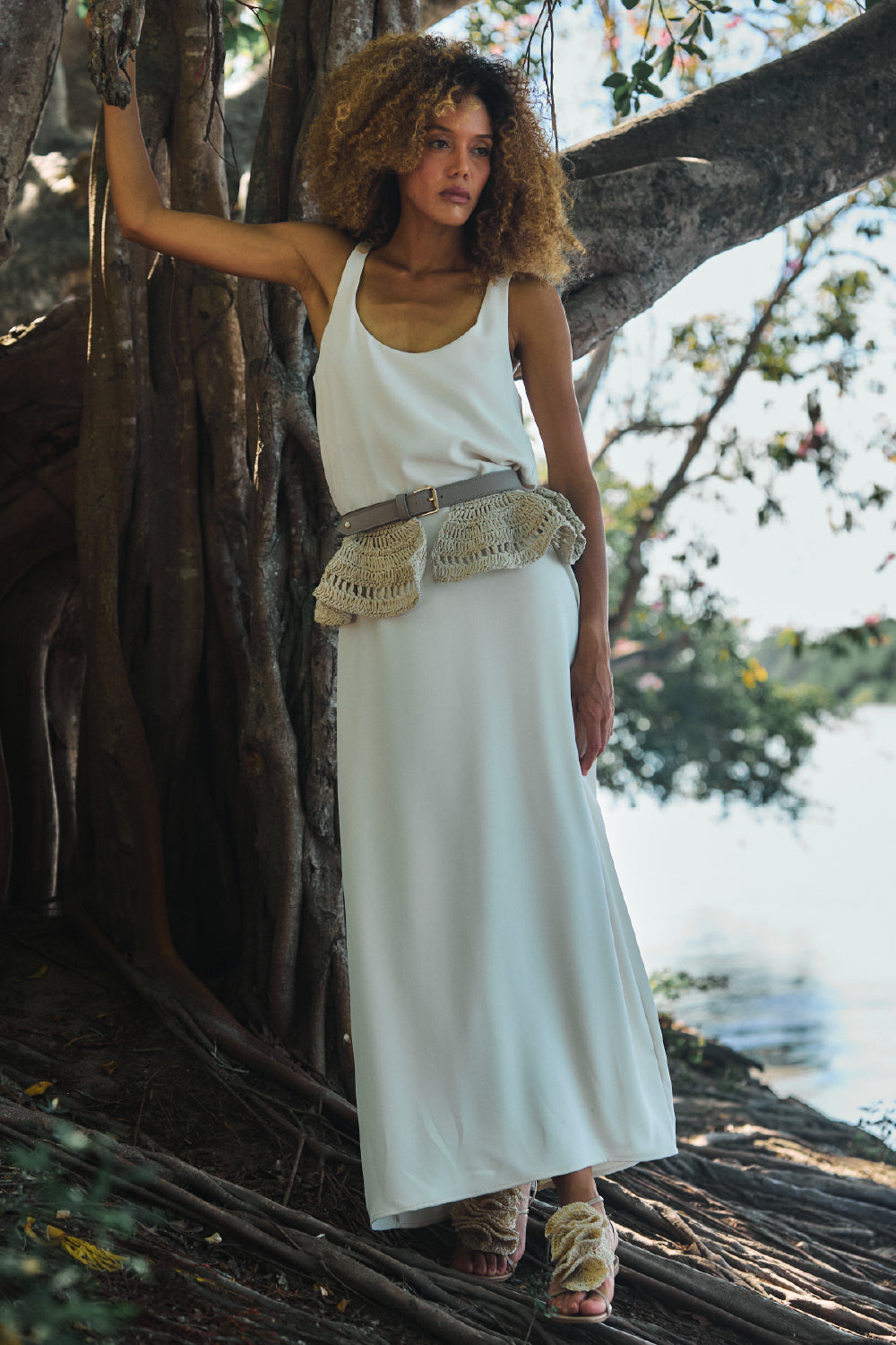Hojarasca Dress Natural