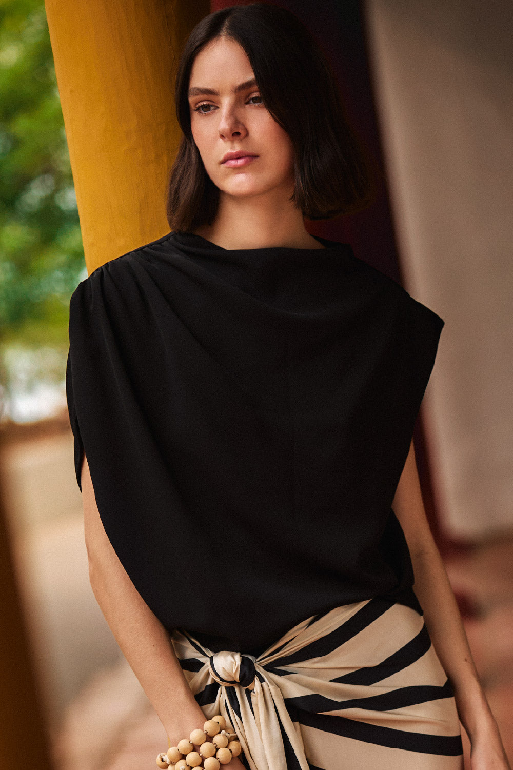Tibet Blouse Black