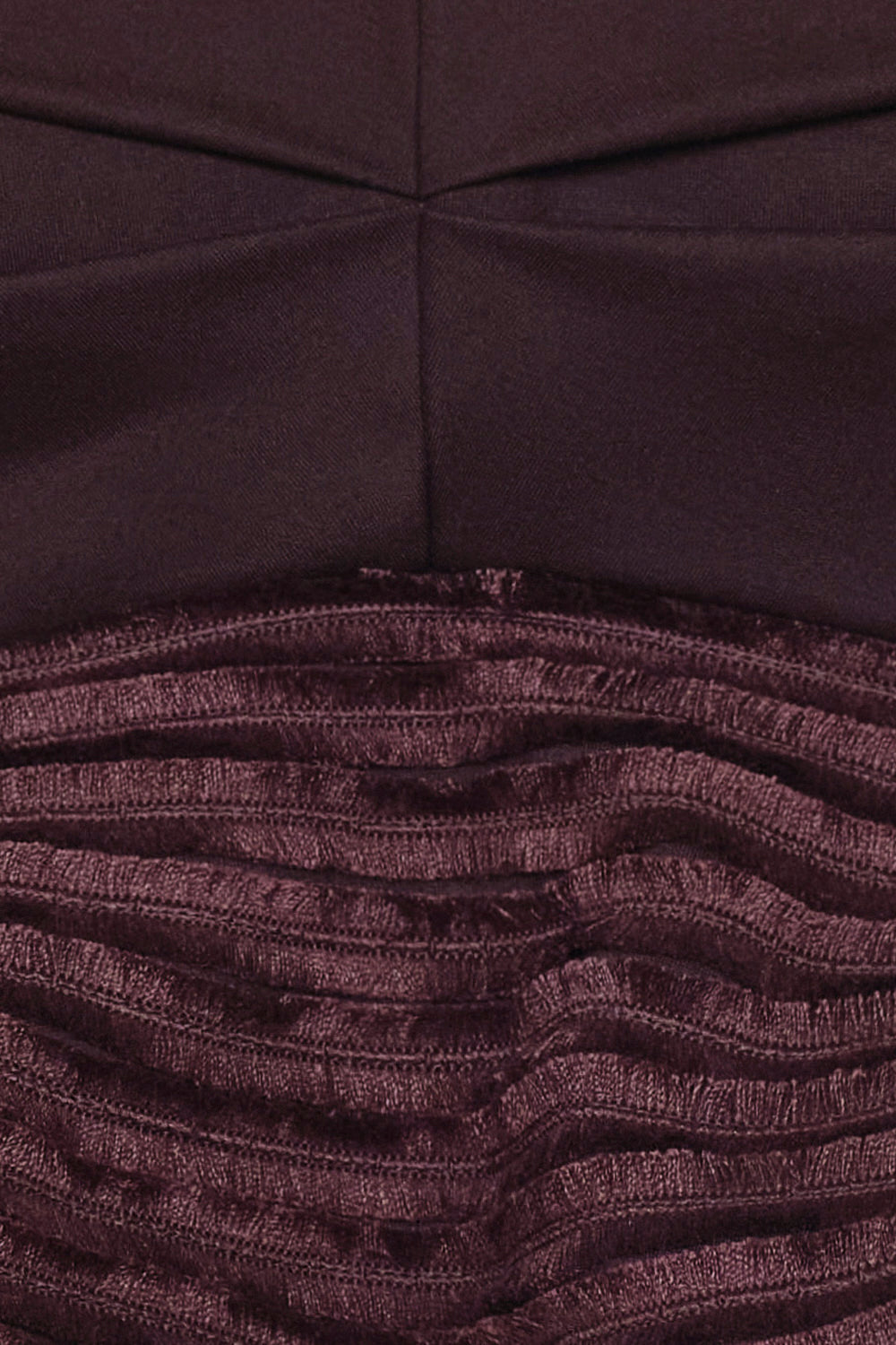 Del Mar Brown Crop Top