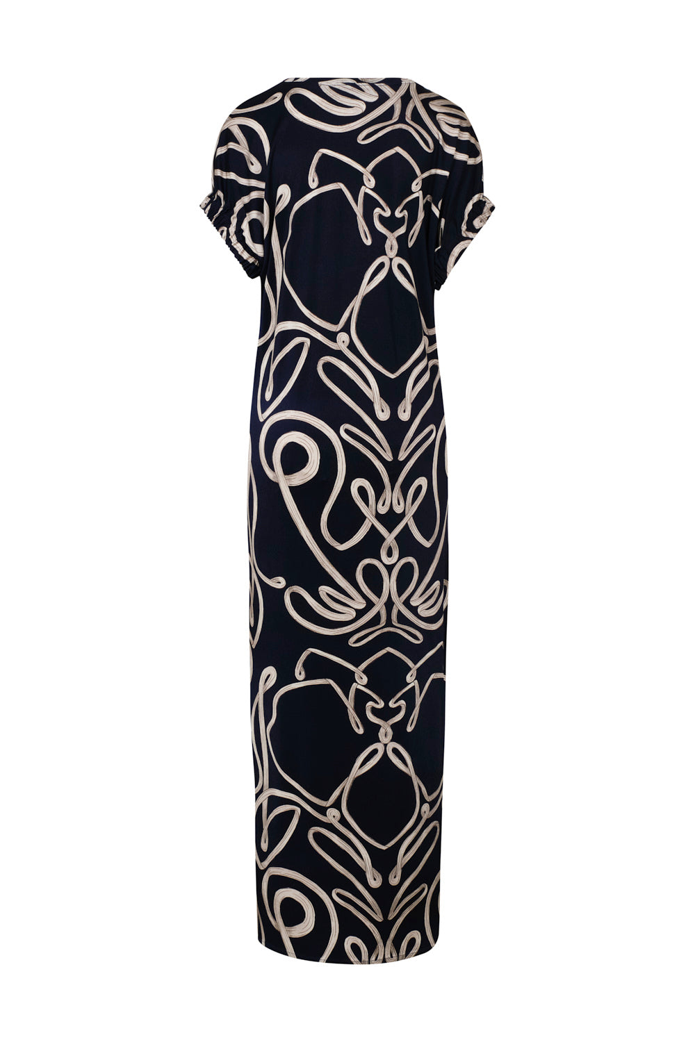 Rosedal Dress Navy Blue
