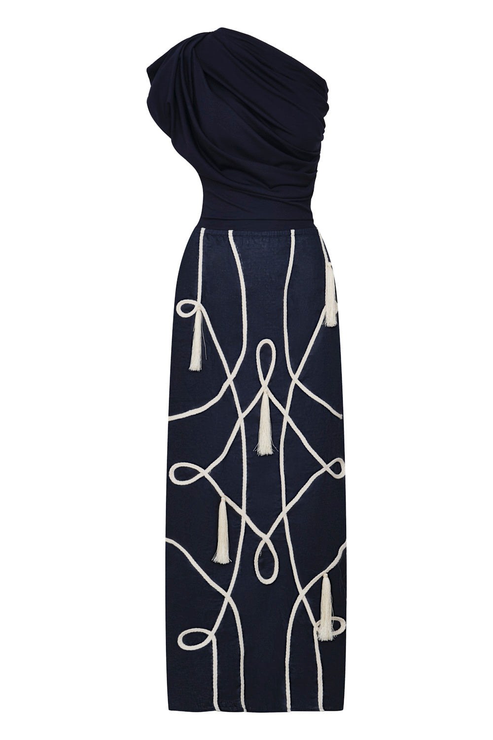 Brissia Dress Navy Blue