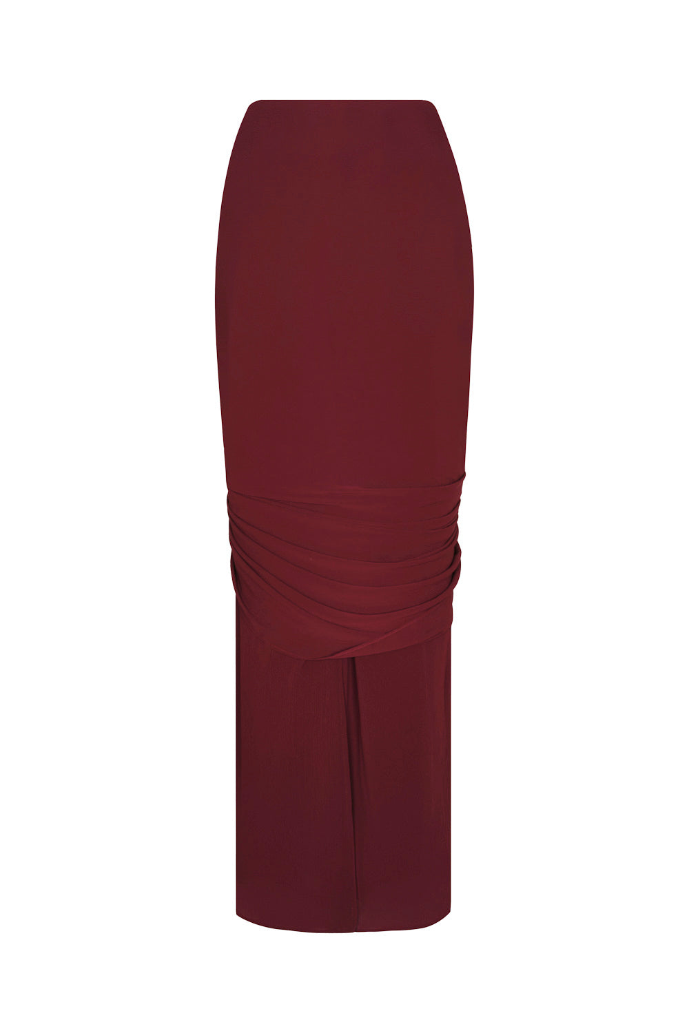 Sky Kowloon Skirt Wine