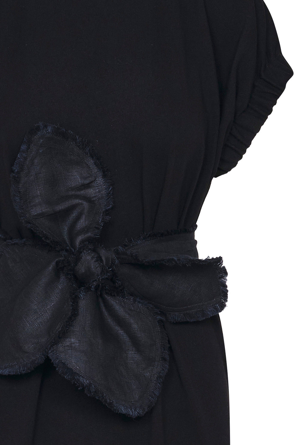 Rosedal Dress with Black Belt